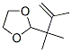 (9ci)-2-(1,1,2-三甲基-2-丙烯基)-1,3-二氧戊環(huán)結(jié)構(gòu)式_121389-16-0結(jié)構(gòu)式