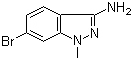6-Bromo-1-methyl-1h-indazol-3-amineStructure,1214899-85-0Structure 6-Bromo-1-methyl-1h-indazol-3-amine Structure,1214899-85-0Structure