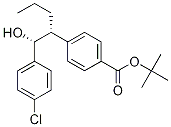 Tert-butyl4-((1r,2r)-1-(4-chlorophenyl)-1-hydroxypentan-2-yl)benzoateStructure,1215767-71-7Structure Tert-butyl4-((1r,2r)-1-(4-chlorophenyl)-1-hydroxypentan-2-yl)benzoate Structure,1215767-71-7Structure