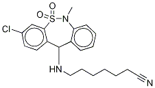 Decarboxy tianeptine-d12 nitrileStructure,1216525-46-0Structure Decarboxy tianeptine-d12 nitrile Structure,1216525-46-0Structure