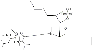 Cyclosporin a sulfateStructure,121673-00-5Structure Cyclosporin a sulfate Structure,121673-00-5Structure