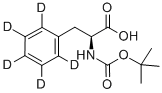 BOC-L-苯丙氨酸-D5結(jié)構(gòu)式_121695-40-7結(jié)構(gòu)式