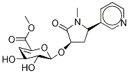 反式-3-羥基可替寧-o-(4-脫氧-4,5-二脫氫)-|-d-葡萄糖苷酸甲酯結(jié)構(gòu)式_1217540-34-5結(jié)構(gòu)式
