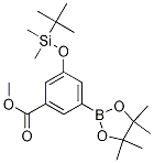 3-(T-butyldimethylsilyloxy)-5-(methoxycarbonyl)phenylboronic acid pinacol esterStructure,1218789-68-4Structure 3-(T-butyldimethylsilyloxy)-5-(methoxycarbonyl)phenylboronic acid pinacol ester Structure,1218789-68-4Structure
