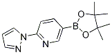 2-(1H-pyrazol-1-yl)pyridine-5-boronic acid pinacol esterStructure,1218791-02-6Structure 2-(1H-pyrazol-1-yl)pyridine-5-boronic acid pinacol ester Structure,1218791-02-6Structure
