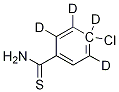 4-Chlorothiobenzamide-2,3,5,6-d4Structure,1219802-58-0Structure 4-Chlorothiobenzamide-2,3,5,6-d4 Structure,1219802-58-0Structure