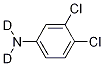 3,4-Dichloroaniline-2,6-d2Structure,1219803-22-1Structure 3,4-Dichloroaniline-2,6-d2 Structure,1219803-22-1Structure