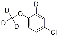 4-Chloroanisole-2,3,5,6-d4Structure,1219804-86-0Structure 4-Chloroanisole-2,3,5,6-d4 Structure,1219804-86-0Structure