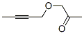 (9ci)-1-(2-丁炔基氧基)-2-丙酮結(jié)構式_122132-12-1結(jié)構式