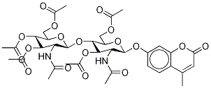 4-Methylumbelliferyl di-n-acetyl-beta-d-chitobiose peracetateStructure,122147-95-9Structure 4-Methylumbelliferyl di-n-acetyl-beta-d-chitobiose peracetate Structure,122147-95-9Structure
