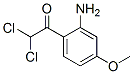Ethanone, 1-(2-amino-4-methoxyphenyl)-2,2-dichloro-Structure,122259-64-7Structure Ethanone, 1-(2-amino-4-methoxyphenyl)-2,2-dichloro- Structure,122259-64-7Structure