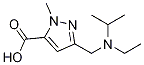 3-((Ethyl(isopropyl)amino)methyl)-1-methyl-1h-pyrazole-5-carboxylic acidStructure,1223748-32-0Structure 3-((Ethyl(isopropyl)amino)methyl)-1-methyl-1h-pyrazole-5-carboxylic acid Structure,1223748-32-0Structure