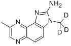 2-Amino-3,8-dimethylimidazo[4,5-f]quinoxaline-d3 Structure,122457-31-2Structure