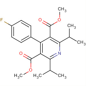 Dimethyl 2,6-diisopropyl-4-(4-fluorophenyl)-pyridine-3,5-dicarboxylateStructure,122549-42-2Structure Dimethyl 2,6-diisopropyl-4-(4-fluorophenyl)-pyridine-3,5-dicarboxylate Structure,122549-42-2Structure