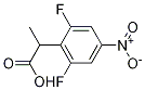 2-(2,6-Difluoro-4-nitrophenyl)propanoic acidStructure,1226776-82-4Structure 2-(2,6-Difluoro-4-nitrophenyl)propanoic acid Structure,1226776-82-4Structure