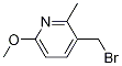 3-(Bromomethyl)-6-methoxy-2-methylpyridineStructure,1227575-85-0Structure 3-(Bromomethyl)-6-methoxy-2-methylpyridine Structure,1227575-85-0Structure