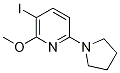 3-Iodo-2-methoxy-6-(pyrrolidin-1-yl)pyridineStructure,1228666-06-5Structure 3-Iodo-2-methoxy-6-(pyrrolidin-1-yl)pyridine Structure,1228666-06-5Structure