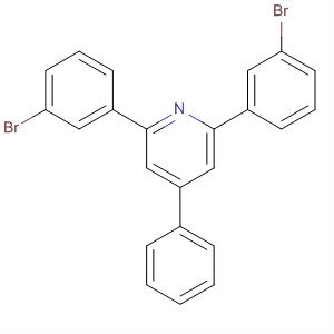 2,6-Bis(3-bromophenyl)-4-phenylpyridineStructure,123291-15-6Structure 2,6-Bis(3-bromophenyl)-4-phenylpyridine Structure,123291-15-6Structure