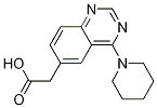 4-(1-Piperidinyl)-6-quinazolineacetic acidStructure,1233025-87-0Structure 4-(1-Piperidinyl)-6-quinazolineacetic acid Structure,1233025-87-0Structure