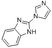 (9ci)-2-(1H-咪唑-1-基)-1H-苯并咪唑結(jié)構(gòu)式_123396-64-5結(jié)構(gòu)式