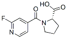 N-(2-氟吡啶-4-羰基)-l-脯氨酸結(jié)構(gòu)式_123412-43-1結(jié)構(gòu)式