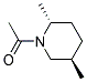 反式-(9ci)-1-乙?；?2,5-二甲基哌啶結構式_124211-78-5結構式