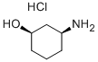 Cis-3-amino-cyclohexanol hydrochlorideStructure,124555-44-8Structure Cis-3-amino-cyclohexanol hydrochloride Structure,124555-44-8Structure