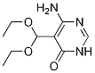 6-Amino-5-(diethoxymethyl)pyrimidin-4(3h)-oneStructure,1245645-33-3Structure 6-Amino-5-(diethoxymethyl)pyrimidin-4(3h)-one Structure,1245645-33-3Structure