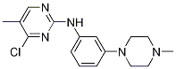 4-Chloro-5-methyl-n-(3-(4-methylpiperazin-1-yl)phenyl)pyrimidin-2-amineStructure,1245646-20-1Structure 4-Chloro-5-methyl-n-(3-(4-methylpiperazin-1-yl)phenyl)pyrimidin-2-amine Structure,1245646-20-1Structure