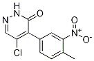 5-Chloro-4-(4-methyl-3-nitrophenyl)pyridazin-3(2h)-oneStructure,1245646-50-7Structure 5-Chloro-4-(4-methyl-3-nitrophenyl)pyridazin-3(2h)-one Structure,1245646-50-7Structure