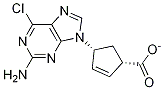 (1S,4r)-4-(2-amino-6-chloro-9h-purin-9-yl)-2-cyclopentene-1-carboxylate Structure,1246819-78-2Structure