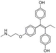 (E/z)-4,4’-dihydroxy-n-desmethyl tamoxifen-d3Structure,1246832-93-8Structure (E/z)-4,4’-dihydroxy-n-desmethyl tamoxifen-d3 Structure,1246832-93-8Structure