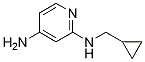 N2-(cyclopropylmethyl)pyridine-2,4-diamineStructure,1247225-60-0Structure N2-(cyclopropylmethyl)pyridine-2,4-diamine Structure,1247225-60-0Structure