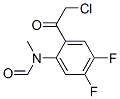 (9ci)-n-[2-(氯乙?；?-4,5-二氟苯基]-n-甲基-甲酰胺結(jié)構(gòu)式_124959-06-4結(jié)構(gòu)式