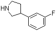 3-(3-Fluorophenyl)pyrrolidineStructure,125067-75-6Structure 3-(3-Fluorophenyl)pyrrolidine Structure,125067-75-6Structure