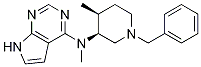 N-((3s,4s)-1-芐基-4-甲基哌啶-3-基)-n-甲基-7h-吡咯并[2,3-d]嘧啶-4-胺結構式_1252883-90-1結構式