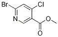 Methyl 6-bromo-4-chloronicotinateStructure,1256789-73-7Structure Methyl 6-bromo-4-chloronicotinate Structure,1256789-73-7Structure