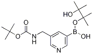 3-(N-boc-aminomethyl)pyridine-5-boronic acid pinacol esterStructure,1257554-93-0Structure 3-(N-boc-aminomethyl)pyridine-5-boronic acid pinacol ester Structure,1257554-93-0Structure