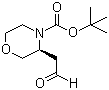 (S)-n-boc-3-(2-oxo-ethyl)-morpholineStructure,1257855-05-2Structure (S)-n-boc-3-(2-oxo-ethyl)-morpholine Structure,1257855-05-2Structure