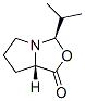 (3r-順式)-(9ci)-四氫-3-(1-甲基乙基)-1H,3h-吡咯并[1,2-c]噁唑-1-酮結(jié)構(gòu)式_125815-84-1結(jié)構(gòu)式