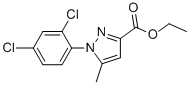 1-(2,4-Dichloro-phenyl)-5-methyl-1h-pyrazole-3-carboxylic acid ethyl esterStructure,126067-40-1Structure 1-(2,4-Dichloro-phenyl)-5-methyl-1h-pyrazole-3-carboxylic acid ethyl ester Structure,126067-40-1Structure