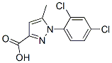 1-(2,4-Dichloro-phenyl)-5-methyl-1h-pyrazole-3-carboxylic acidStructure,126067-88-7Structure 1-(2,4-Dichloro-phenyl)-5-methyl-1h-pyrazole-3-carboxylic acid Structure,126067-88-7Structure
