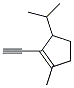 (9ci)-2-乙炔-1-甲基-3-(1-甲基乙基)-環(huán)戊烯結構式_126133-05-9結構式