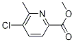 Methyl5-chloro-6-methylpicolinateStructure,1261749-95-4Structure Methyl5-chloro-6-methylpicolinate Structure,1261749-95-4Structure