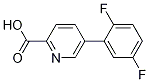 5-(2,5-Difluorophenyl)picolinicacidStructure,1261947-80-1Structure 5-(2,5-Difluorophenyl)picolinicacid Structure,1261947-80-1Structure
