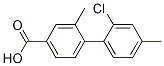2-氯-2,4-二甲基-[1,1-聯(lián)苯]-4-羧酸結(jié)構(gòu)式_1261978-68-0結(jié)構(gòu)式