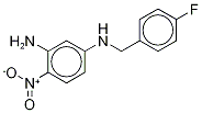 2-Amino-4-[(4-fluorobenzyl)amino]-1-nitrobenzene Structure,1263404-74-5Structure