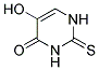 (9ci)-2,3-二氫-5-羥基-2-硫氧代-4(1H)-嘧啶酮結(jié)構(gòu)式_126365-49-9結(jié)構(gòu)式