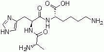 H-Ala-His-Lys-OH結(jié)構(gòu)式_126828-32-8結(jié)構(gòu)式