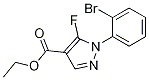 Ethyl 1-(2-bromophenyl)-5-fluoro-1hpyrazole-4-carboxylateStructure,1269294-11-2Structure Ethyl 1-(2-bromophenyl)-5-fluoro-1hpyrazole-4-carboxylate Structure,1269294-11-2Structure